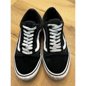Vans Black and White Athletic Shoes